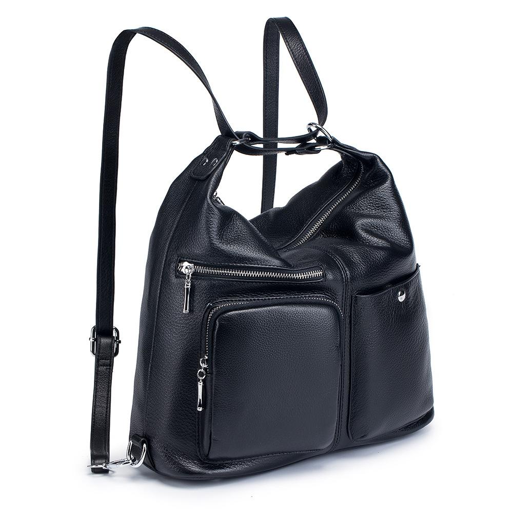Dual-purpose Genuine Leather Handbag Woman Casual Real Cow Leather Backpack Multifunctial Ladies Cowhide Shoulder Bag
Dual-purpose Genuine Leather Handbag Woman Casual Real Cow Leather Backpack Multifunctial Ladies Cowhide Shoulder Bag
