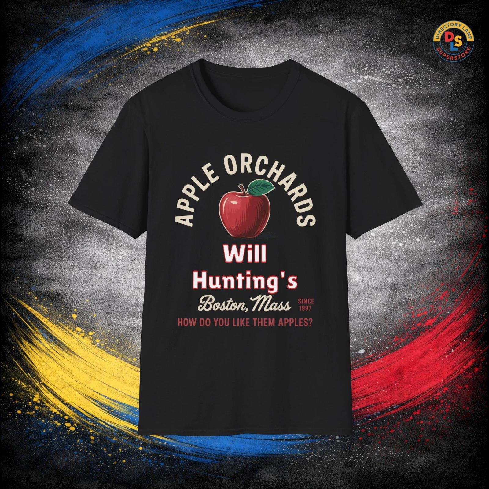 Will Hunting s Apple Orchards T-Shirt Good Will Hunting Unisex Softstyle Tee 2XL
Will Hunting s Apple Orchards T-Shirt Good Will Hunting Unisex Softstyle Tee 2XL