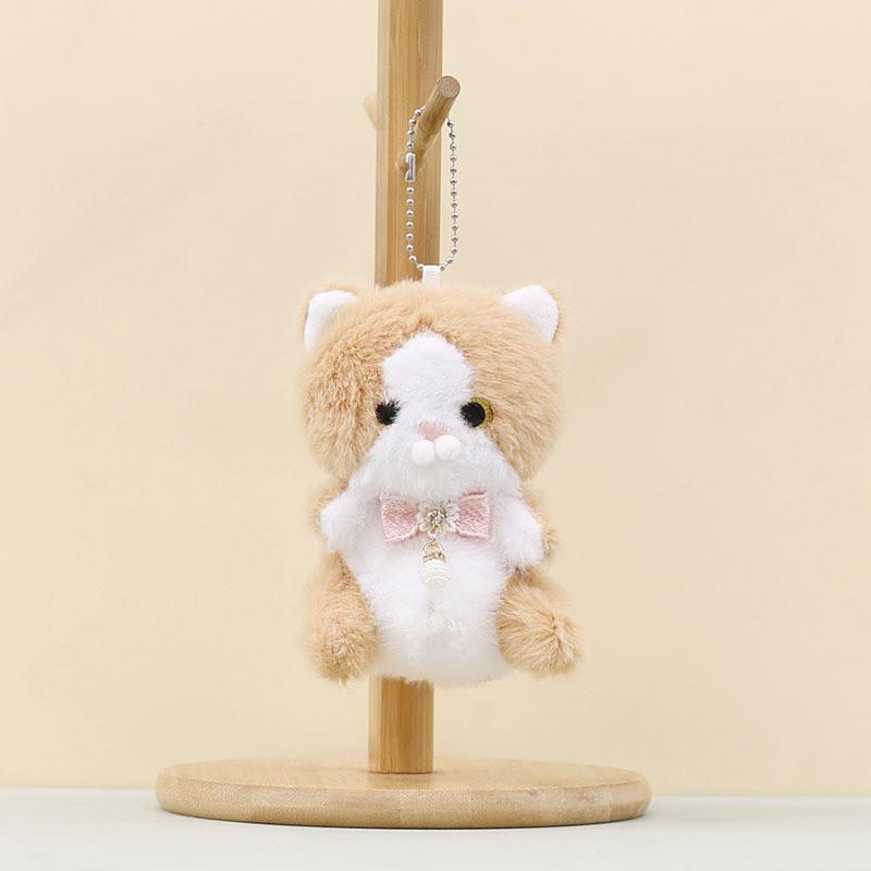 Plush Cat Keychain With Pp Cotton Filling For Cute Bag Decor
Plush Cat Keychain With Pp Cotton Filling For Cute Bag Decor