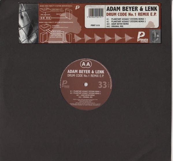12inch Record ADAM BEYER & LENK - Drum Code No.1 Remix E.P. PRMT019 Primate Recordi 1997 UK Dance & Electronica Used
12inch Record ADAM BEYER & LENK - Drum Code No.1 Remix E.P. PRMT019 Primate Recordi 1997 UK Dance & Electronica Used