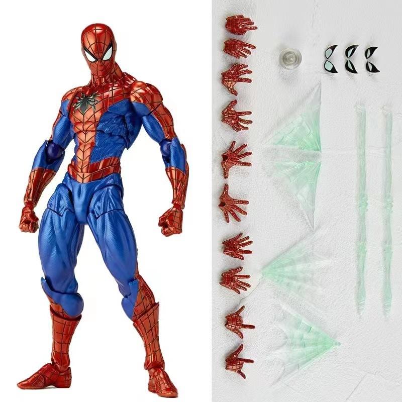 16cm Anime Spider-man Revoltech Amazing Yamaguchi Peter Parker Dolls Action Figures Model Spiderman Toys Christmas Gift 2.0 Poseable Articulated Scale
16cm Anime Spider-man Revoltech Amazing Yamaguchi Peter Parker Dolls Action Figures Model Spiderman Toys Christmas Gift 2.0 Poseable Articulated Scale