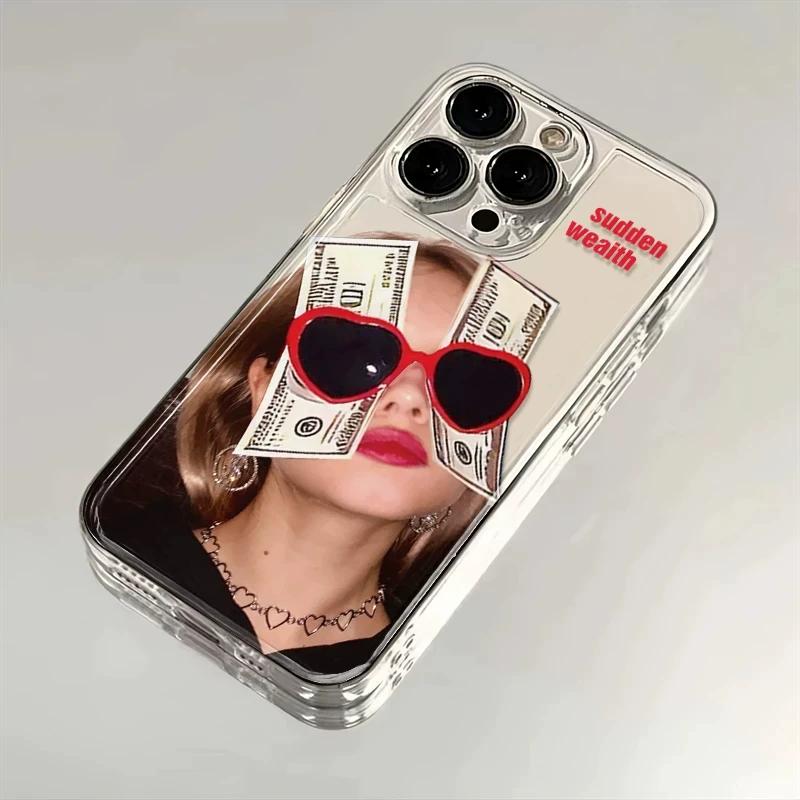 Y2K Aesthetic Sudden Wealth Money Girl Clear Phone Case, Cool Retro Baddie Shockproof Soft Protective Cover for iPhone XIAOMI 17 Ultra різнокольоровий
Y2K Aesthetic Sudden Wealth Money Girl Clear Phone Case, Cool Retro Baddie Shockproof Soft Protective Cover for iPhone XIAOMI 17 Ultra різнокольоровий