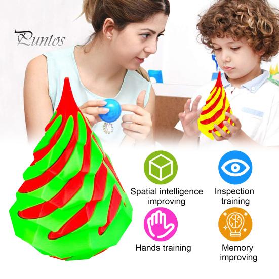 Спіральний конус Fidget Toy Passthrough Різдвяна ялинка Fidget Toy Stress Relief Mini Tree Sensor Toy 3D Printed Impossible Cone for Office Home червоний/жовтий
Спіральний конус Fidget Toy Passthrough Різдвяна ялинка Fidget Toy Stress Relief Mini Tree Sensor Toy 3D Printed Impossible Cone for Office Home червоний/жовтий