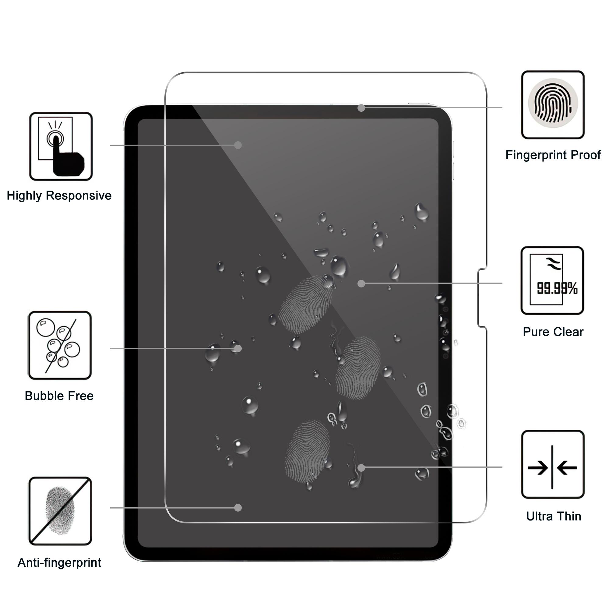 For iPad Pro 13 (2024) Tempered Glass Film Arc Edge Ultra Clear Tablet Screen Protector As Shown A
For iPad Pro 13 (2024) Tempered Glass Film Arc Edge Ultra Clear Tablet Screen Protector As Shown A