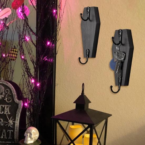 Yousheng Gothic Wall Hook Деревянная черная вешалка в форме гроба с 2 крючками Настенное крепление Жуткий готический домашний декор Крючок для ключей Полотенец Одежды
Yousheng Gothic Wall Hook Деревянная черная вешалка в форме гроба с 2 крючками Настенное крепление Жуткий готический домашний декор Крючок для ключей Полотенец Одежды