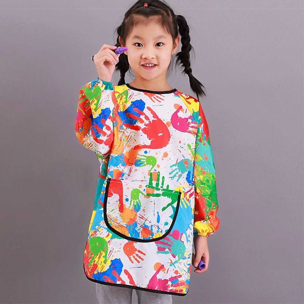 Nylon Reverse Dressing Cloth Art Painting Baby Eating Bib Simple Children s Painting Apron Infant S-Style C
Nylon Reverse Dressing Cloth Art Painting Baby Eating Bib Simple Children s Painting Apron Infant S-Style C