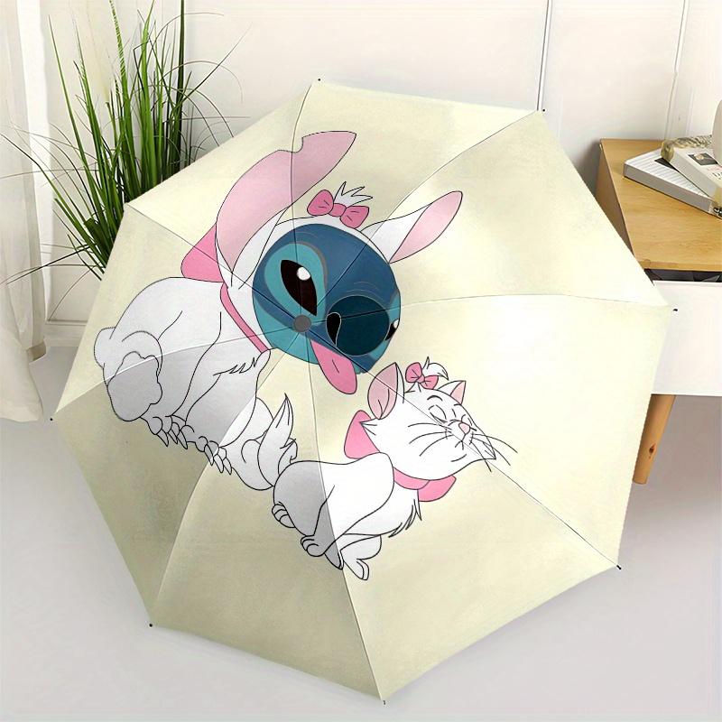 Stitch, AristoCats Automatic Opening and Closing Umbrella - 8 Ribs Portable Folding Umbrella with Plastic Handle, Suitable for Leisure and H
Stitch, AristoCats Automatic Opening and Closing Umbrella - 8 Ribs Portable Folding Umbrella with Plastic Handle, Suitable for Leisure and H