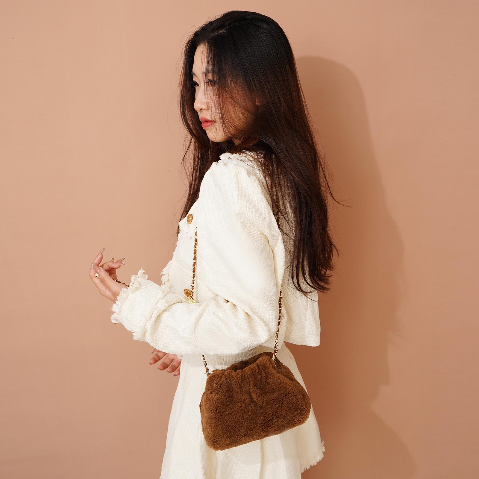 Niche Design Plush Bag New Fashion Wool Cloud Chain Bag Single Shoulder Crossbody Women s Bag
Niche Design Plush Bag New Fashion Wool Cloud Chain Bag Single Shoulder Crossbody Women s Bag