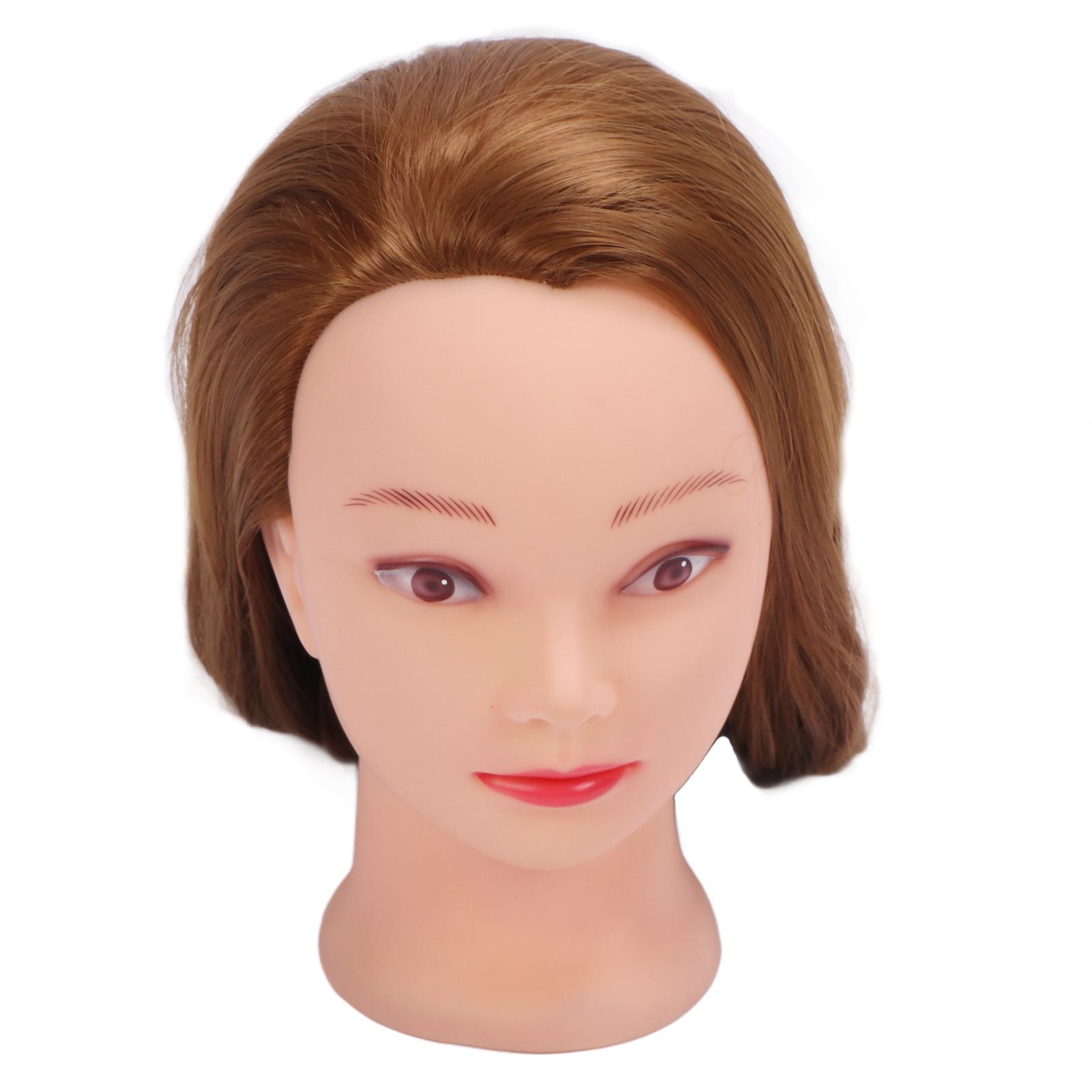 Hair Mannequin Head Hairdressing Styling Training Braiding Practice Doll Head with Clamp Holder Tools
Hair Mannequin Head Hairdressing Styling Training Braiding Practice Doll Head with Clamp Holder Tools