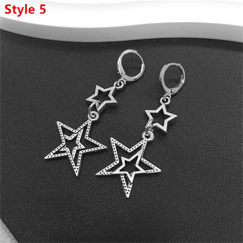 Модные серьги со звездами, серьги со звездами богини, серьги со звездами колдовства, очаровательные висячие серьги, вечерние ювелирные изделия в стиле хип-хоп, подарки Style 5
Модные серьги со звездами, серьги со звездами богини, серьги со звездами колдовства, очаровательные висячие серьги, вечерние ювелирные изделия в стиле хип-хоп, подарки Style 5