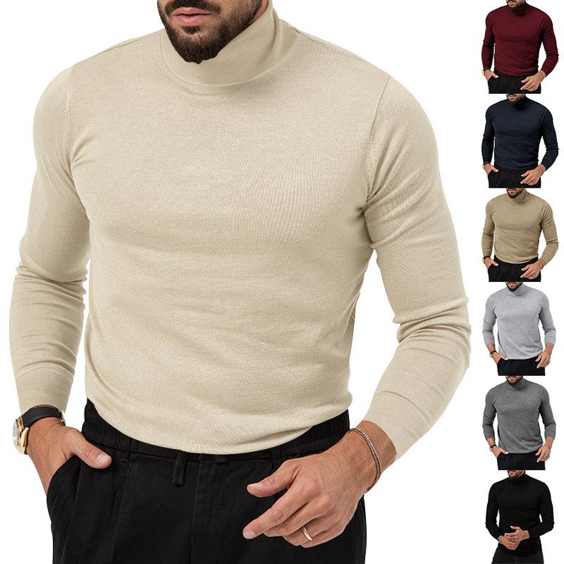 Autumn and winter new high-elastic turtleneck knitted cashmere sweater thickened young men s thermal primer M Темно-синій
Autumn and winter new high-elastic turtleneck knitted cashmere sweater thickened young men s thermal primer M Темно-синій