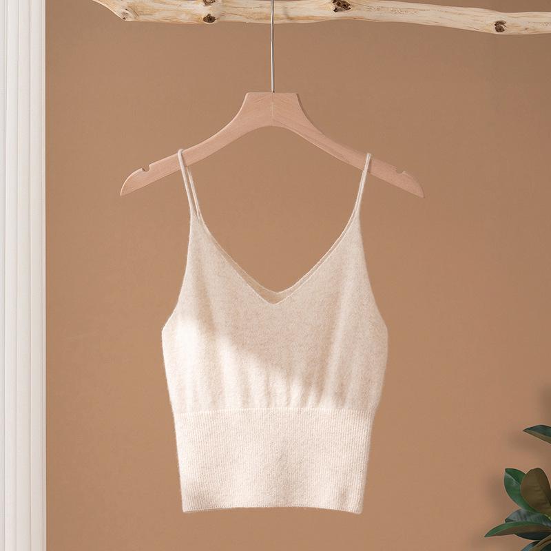 Women s Cashmere Camisole - 100% Pure Cashmere, Autumn/Winter, Slim Fit, Solid Color, Fashionable Knit Vest Medium
Women s Cashmere Camisole - 100% Pure Cashmere, Autumn/Winter, Slim Fit, Solid Color, Fashionable Knit Vest Medium