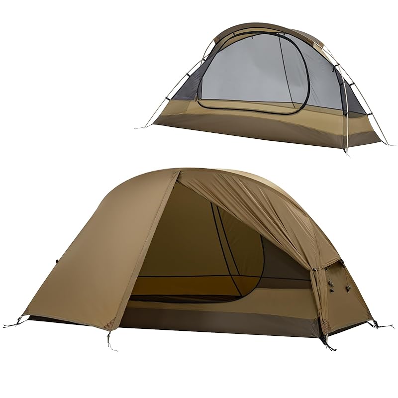 TOMOUNT solo tent camping tent 1 person tent freestanding lightweight PU3000mm With inner double layer 20D nylon ventilation compact bike outdoor
TOMOUNT solo tent camping tent 1 person tent freestanding lightweight PU3000mm With inner double layer 20D nylon ventilation compact bike outdoor