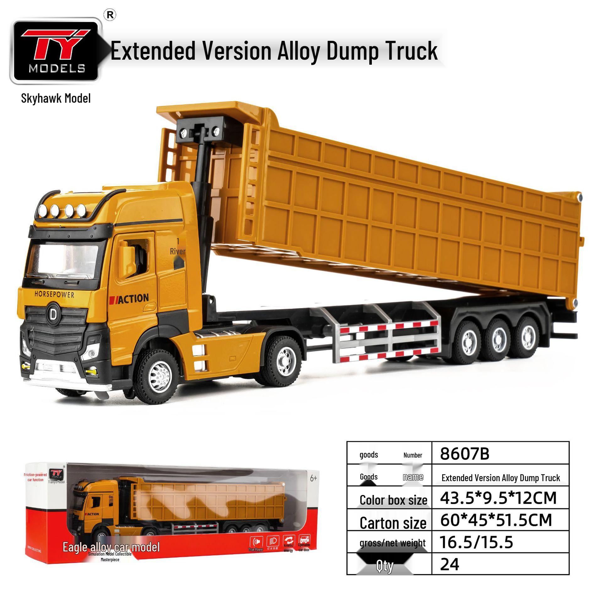 Tianying Alloy Engineering Water Tanker Truck Model
Tianying Alloy Engineering Water Tanker Truck Model