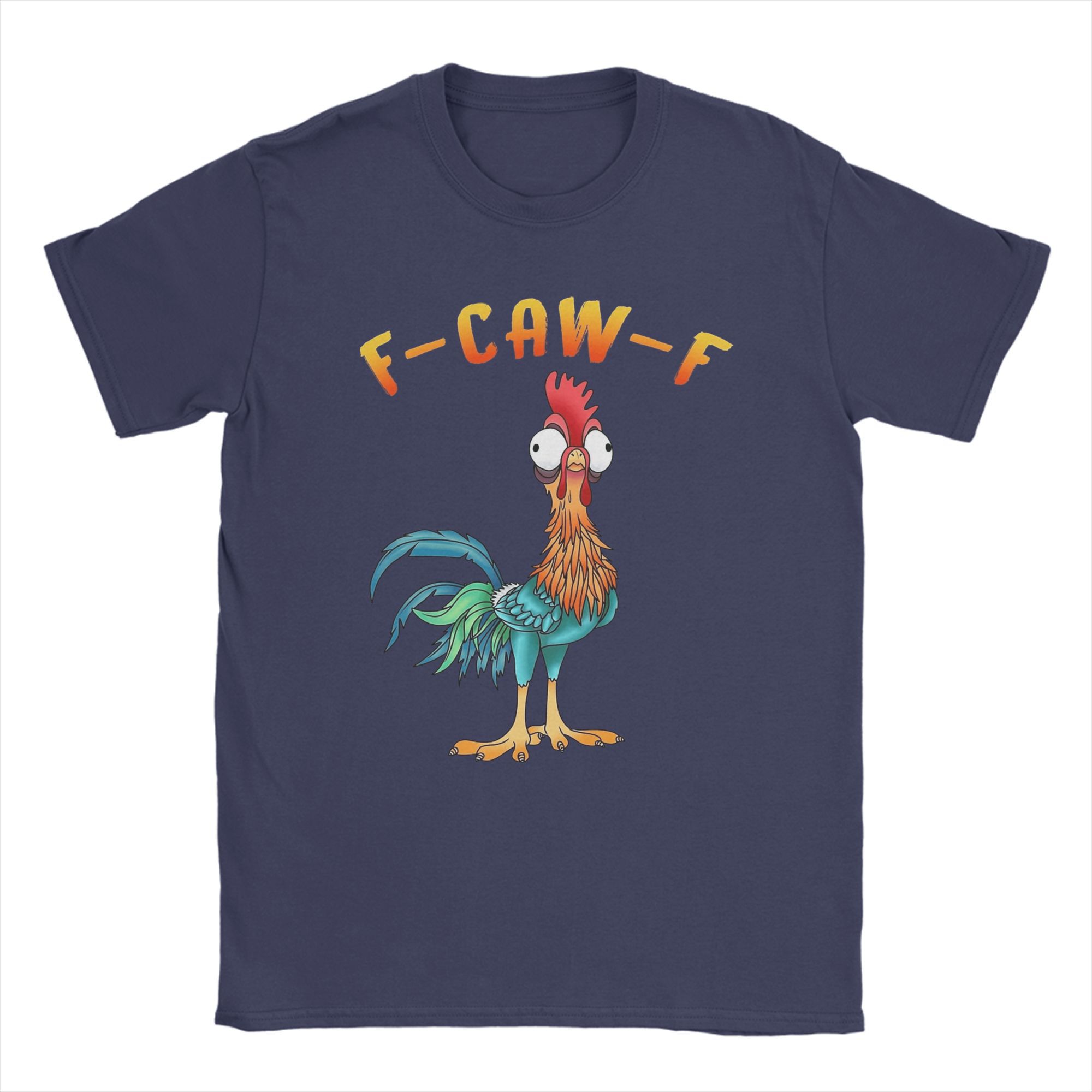 F-Caw-F Funny Chicken Cartoon T-Shirts Men Awesome Pure Cotton Tees Round Neck Short Sleeve T Shirt Plus Size Clothing 4XL
F-Caw-F Funny Chicken Cartoon T-Shirts Men Awesome Pure Cotton Tees Round Neck Short Sleeve T Shirt Plus Size Clothing 4XL