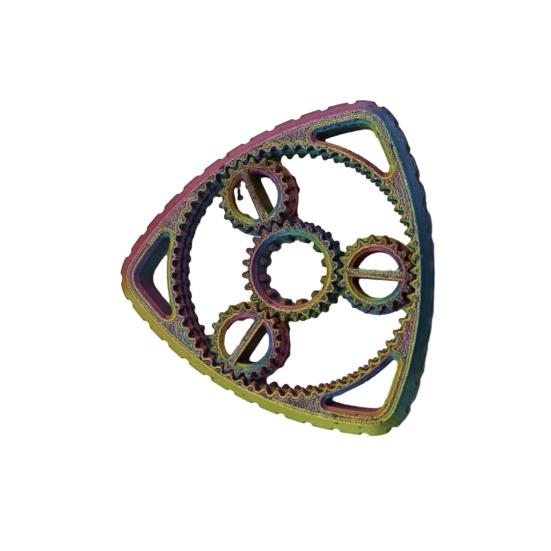 3D Printed Triangle Fidget Spinner Stress Anxiety Relief Interlocking Gear Fingertip Toy Home Office Worker Relaxation Spinning Gear Desk Toy
3D Printed Triangle Fidget Spinner Stress Anxiety Relief Interlocking Gear Fingertip Toy Home Office Worker Relaxation Spinning Gear Desk Toy
