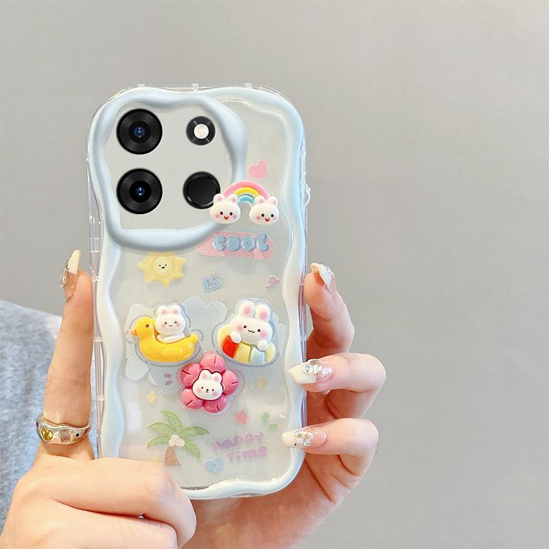 For Infinix Note 12 30 Pro 12 G96 2023 SMart 5 6 7 Plus HD Case Soft Silicone Casing Back Cover 3D stereoscopic Cheese Bear Cute Rabbit Phone Case
For Infinix Note 12 30 Pro 12 G96 2023 SMart 5 6 7 Plus HD Case Soft Silicone Casing Back Cover 3D stereoscopic Cheese Bear Cute Rabbit Phone Case