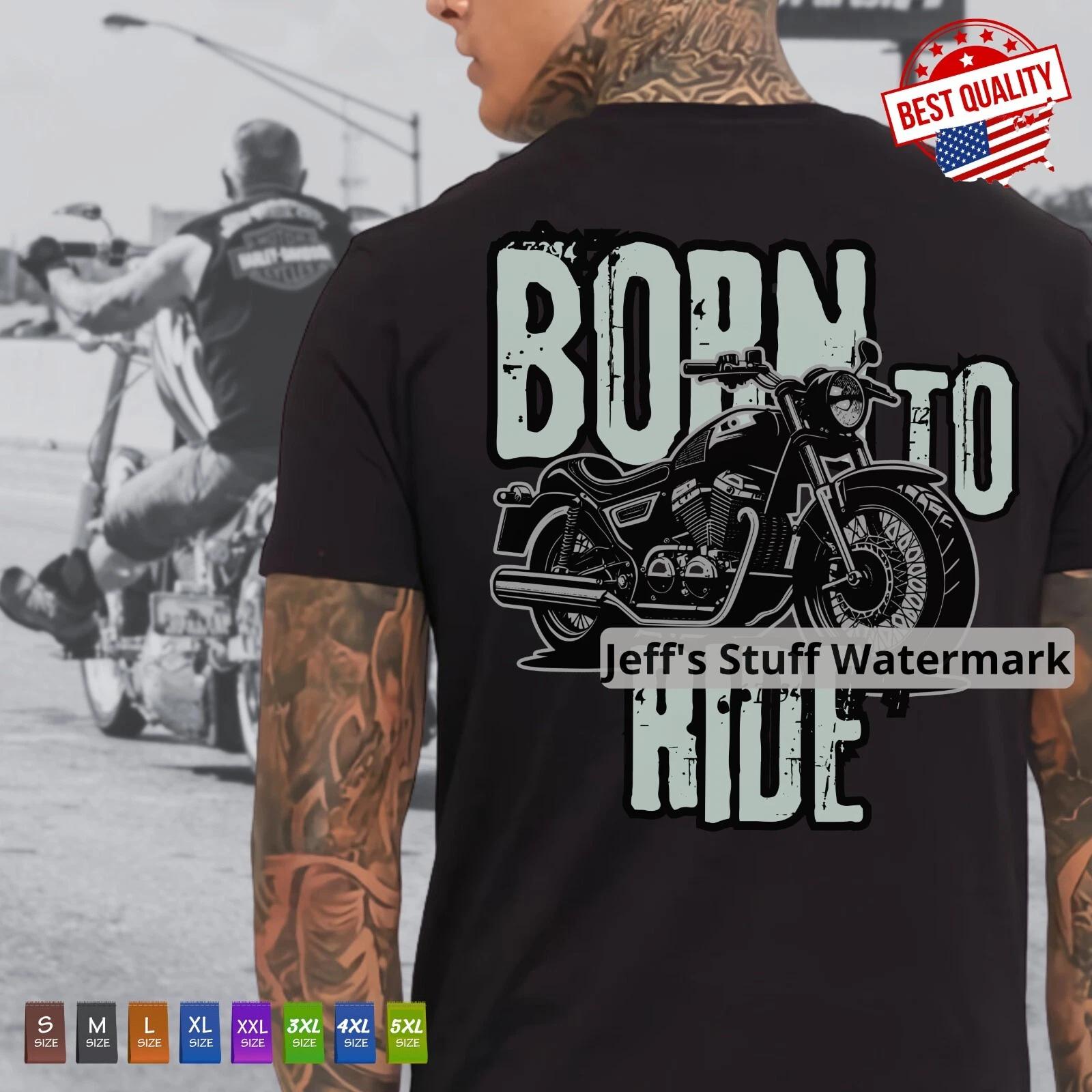 Винтажная футболка для мотоциклиста Born To Ride, Ретро футболка байкера Мото, Дизайн на спине XL
Винтажная футболка для мотоциклиста Born To Ride, Ретро футболка байкера Мото, Дизайн на спине XL