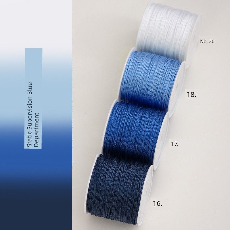 DIY Red Rope Chinese Knot Collectable Beads Pendant Jade Thread Quiet Blue Series 4 Volume
DIY Red Rope Chinese Knot Collectable Beads Pendant Jade Thread Quiet Blue Series 4 Volume