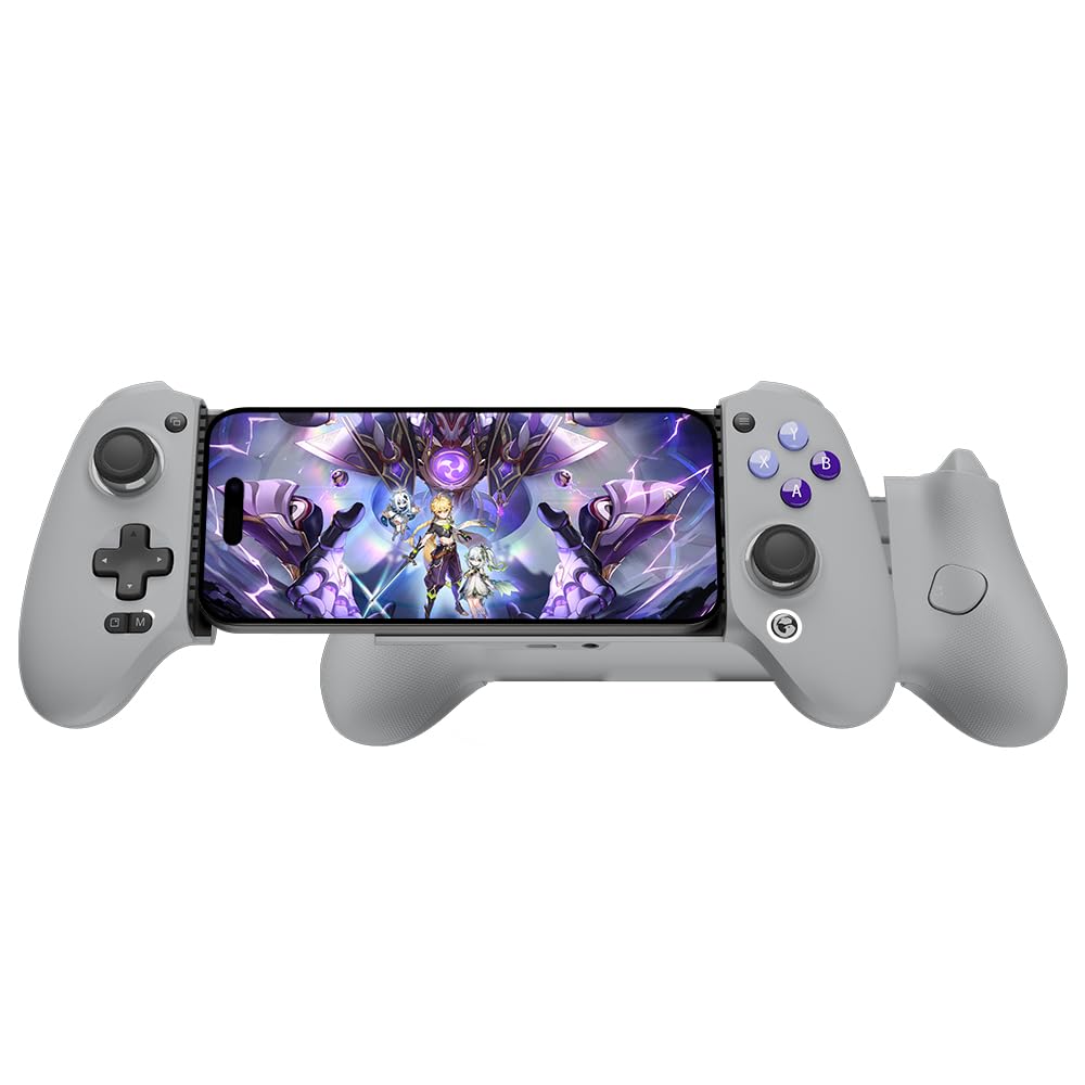 GameSir G8 Galileo Gamepad Wired Controller for Android iPhone 15 Series Smartphone Gamepad with Hall Effect Mobile Game Controller Type-C & (USB-C) сірий колір
GameSir G8 Galileo Gamepad Wired Controller for Android iPhone 15 Series Smartphone Gamepad with Hall Effect Mobile Game Controller Type-C & (USB-C) сірий колір