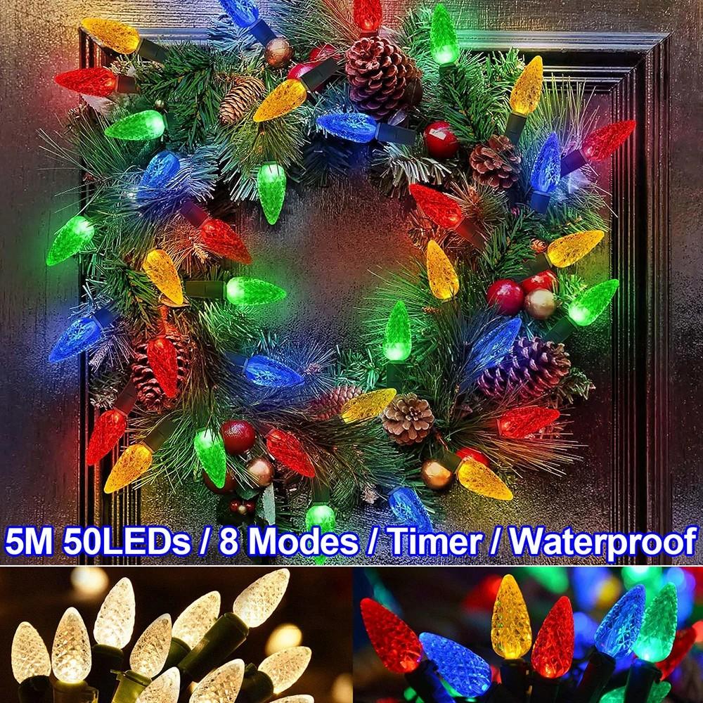 5m 50-LED Strawberry Shape String Light 8 Modes Timing Waterproof Outdoor Indoor Decorative Lamp Colorful Light
5m 50-LED Strawberry Shape String Light 8 Modes Timing Waterproof Outdoor Indoor Decorative Lamp Colorful Light
