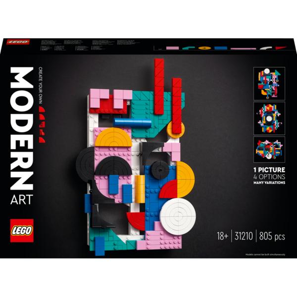 LEGO Art Modern Art 31210, разноцветные