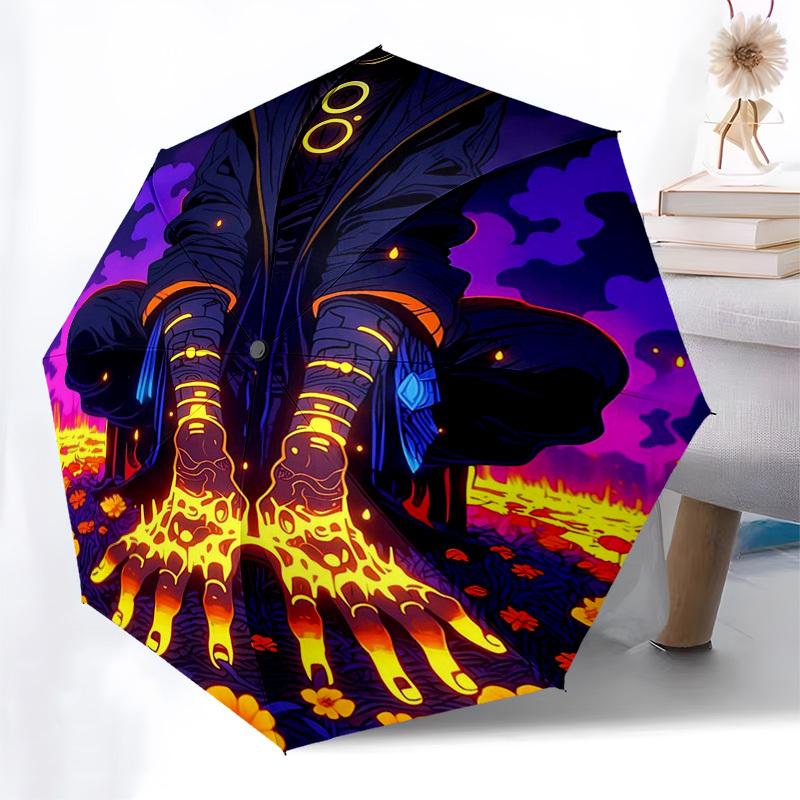 1pc Flower Pattern Automatic Opening/Closing Umbrella with Foldable Design, Outdoor for Fans, Travelers, Daily Use, Perfect Gift for Festivals.K080
1pc Flower Pattern Automatic Opening/Closing Umbrella with Foldable Design, Outdoor for Fans, Travelers, Daily Use, Perfect Gift for Festivals.K080