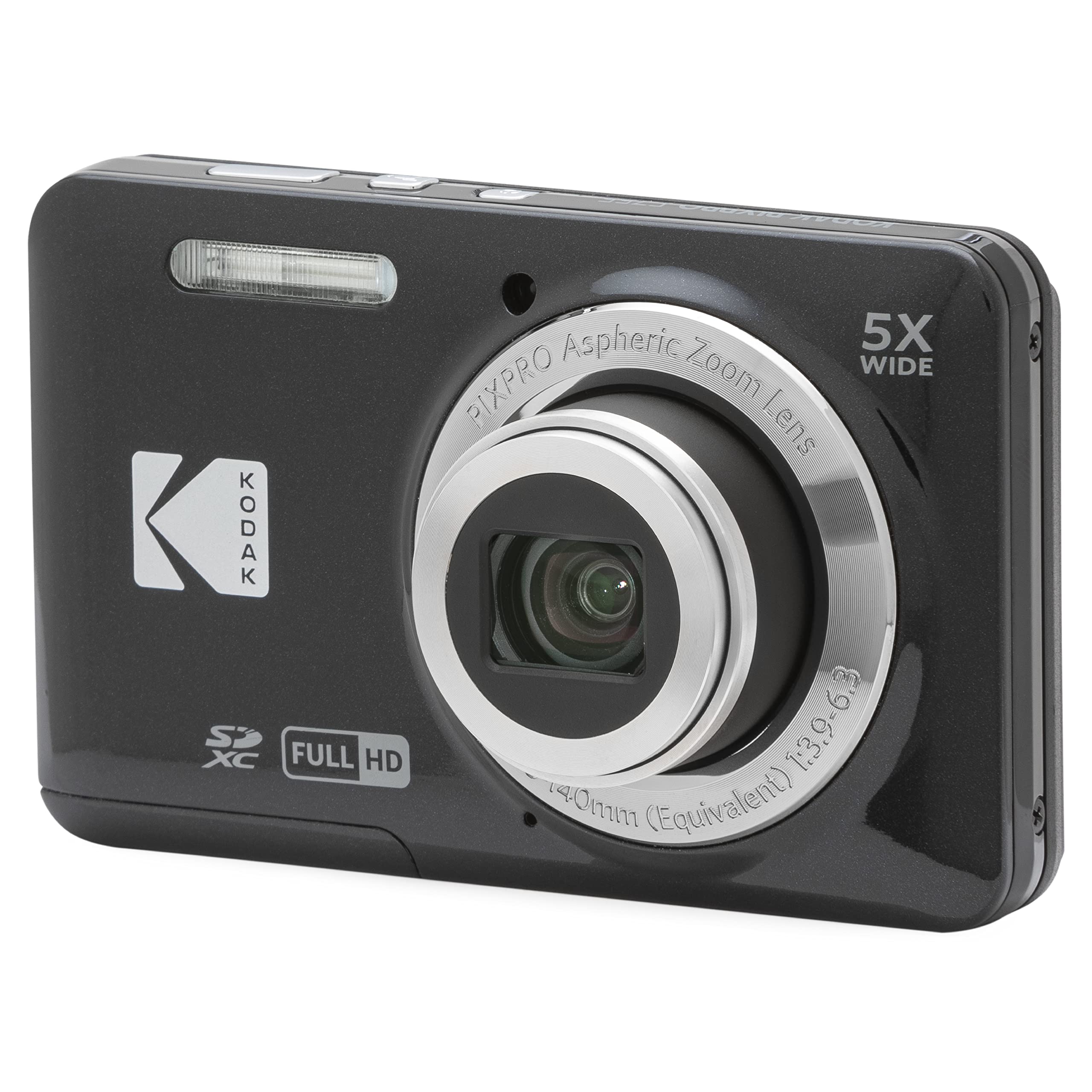 KODAK PIXPRO Простий у використанні цифровий фотоапарат із збільшенням 16 Мп, 5-кратним оптичним збільшенням, ширококутним 28-мм дюймовим РК-екраном FZ55-BK 2,7 (Чорний)
KODAK PIXPRO Простий у використанні цифровий фотоапарат із збільшенням 16 Мп, 5-кратним оптичним збільшенням, ширококутним 28-мм дюймовим РК-екраном FZ55-BK 2,7 (Чорний)