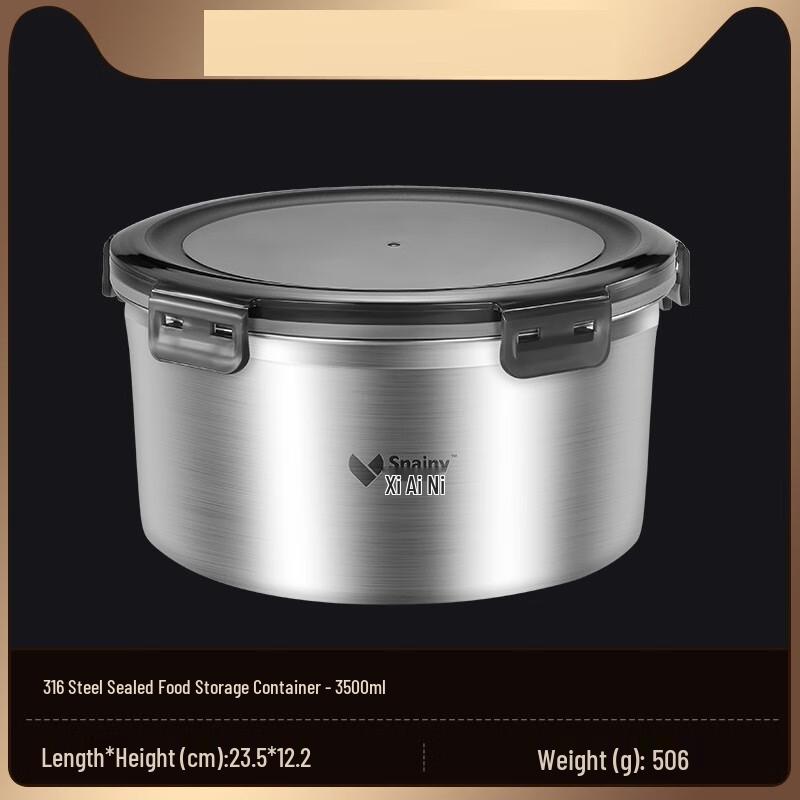 Wutuo Stainless Steel Food Storage Container Set
Wutuo Stainless Steel Food Storage Container Set