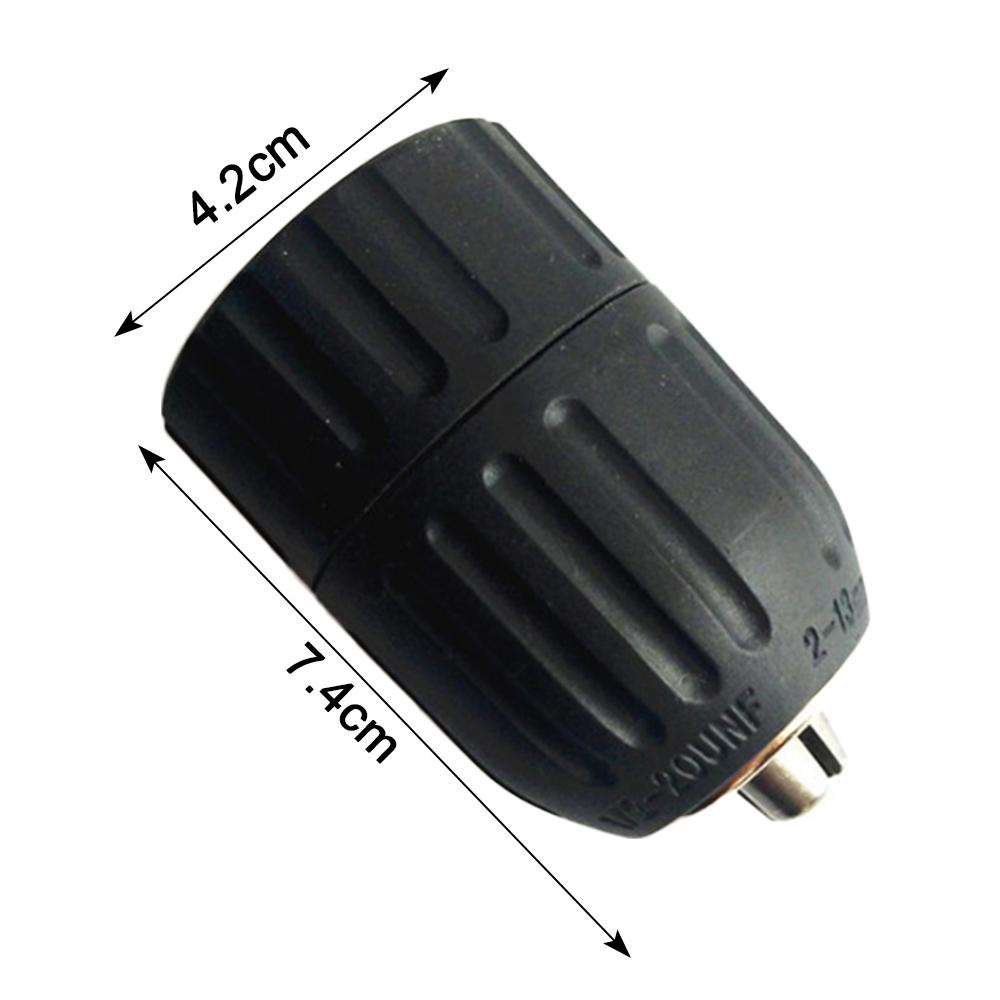 Drill Chuck 2mm to 13mm 12 20UNF Thread Mount High Speed Steel Hand Electric Drill Chuck
Drill Chuck 2mm to 13mm 12 20UNF Thread Mount High Speed Steel Hand Electric Drill Chuck