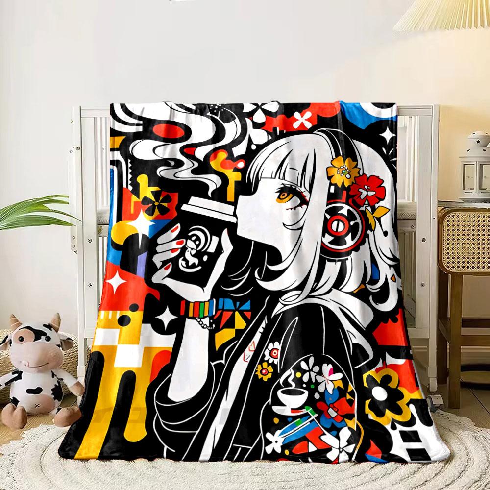 Bold pop-art style with floral accents and vibrant geometric shapes. for all seasons blanket lunch break throw gift 80cm x 120cm
Bold pop-art style with floral accents and vibrant geometric shapes. for all seasons blanket lunch break throw gift 80cm x 120cm