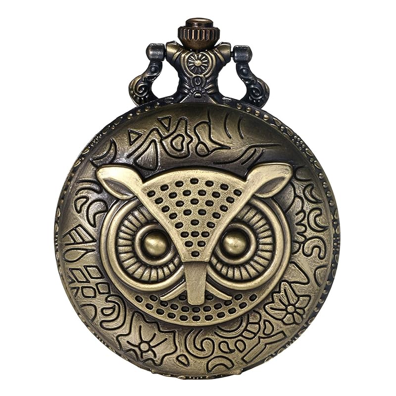 JEWELRYWE карманные часы в форме совы в старинном стиле аналоговые часы-подвеска карманные часы из сплава церемония совершеннолетия день рождения юбилей рождественские подарки
JEWELRYWE карманные часы в форме совы в старинном стиле аналоговые часы-подвеска карманные часы из сплава церемония совершеннолетия день рождения юбилей рождественские подарки