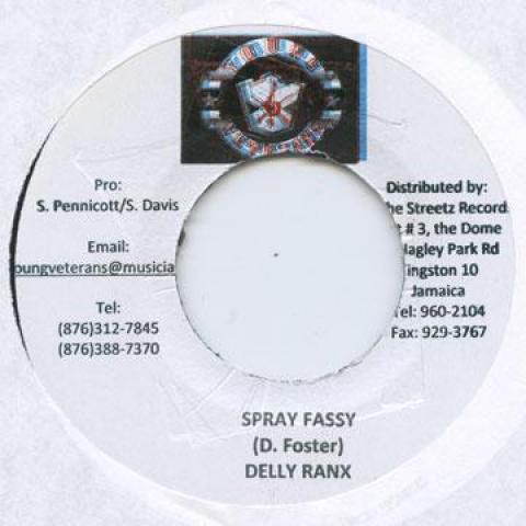 7-дюймовая пластинка DELLY RANKS - Spray Fassy Young Veterans 2009 Ямайка Регги, Ска и Даб
7-дюймовая пластинка DELLY RANKS - Spray Fassy Young Veterans 2009 Ямайка Регги, Ска и Даб