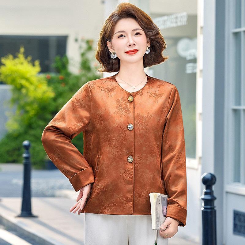 Reimagined Chinese National Style Women s Retro Jacquard Jacket - Spring/Autumn 2026 Collection, Round Neck, Stylish & Age-Reducing. XL (Up to 105 jin) помаранчевий/червоний
Reimagined Chinese National Style Women s Retro Jacquard Jacket - Spring/Autumn 2026 Collection, Round Neck, Stylish & Age-Reducing. XL (Up to 105 jin) помаранчевий/червоний