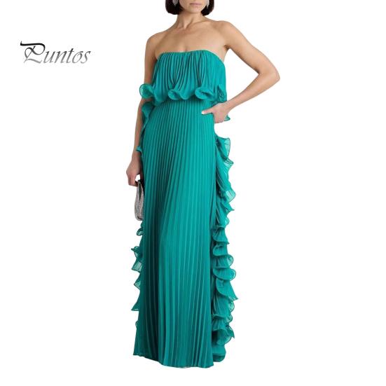 Женское платье макси с открытыми плечами, летнее, с оборками, плиссированное, свободное, длинное платье для свадебных вечеринок, путешествий, пляжного наряда M
Женское платье макси с открытыми плечами, летнее, с оборками, плиссированное, свободное, длинное платье для свадебных вечеринок, путешествий, пляжного наряда M