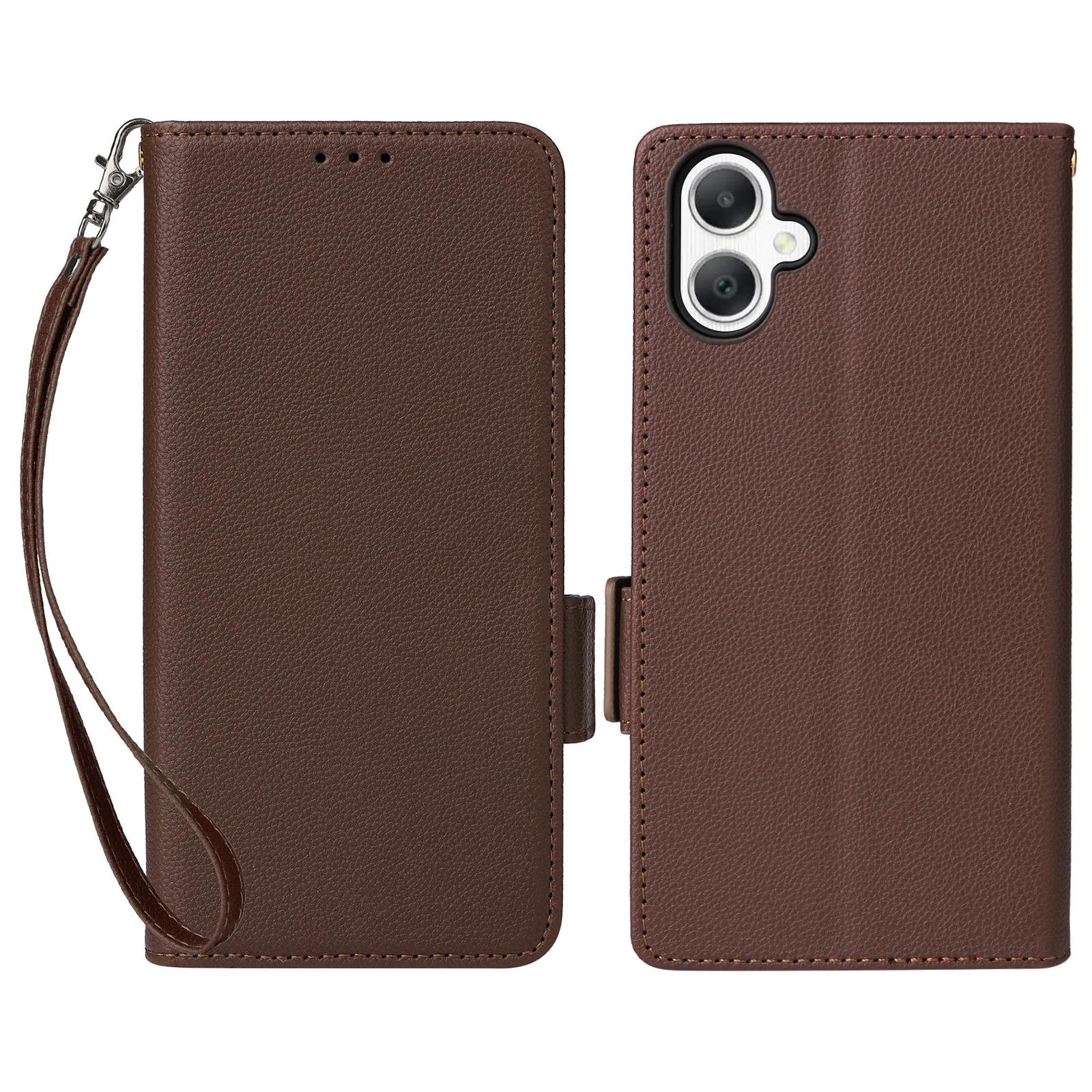 For Samsung Galaxy A06 4G/A06 5G Case with Wrist Strap Litchi Texture PU Leather Wallet Phone Cover G
For Samsung Galaxy A06 4G/A06 5G Case with Wrist Strap Litchi Texture PU Leather Wallet Phone Cover G