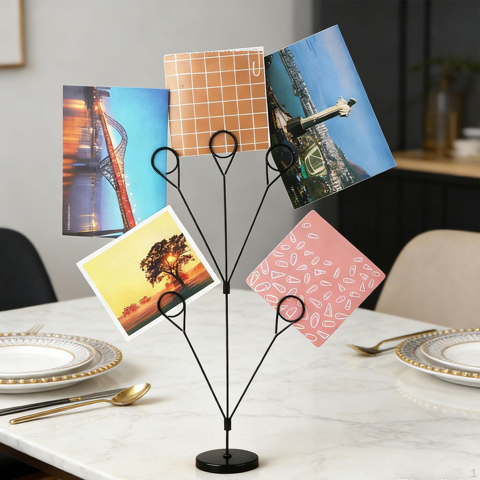 5 Branch Family Tree Picture Frame Holder Clips Desk Card Display Stand рожевий колір золота
5 Branch Family Tree Picture Frame Holder Clips Desk Card Display Stand рожевий колір золота