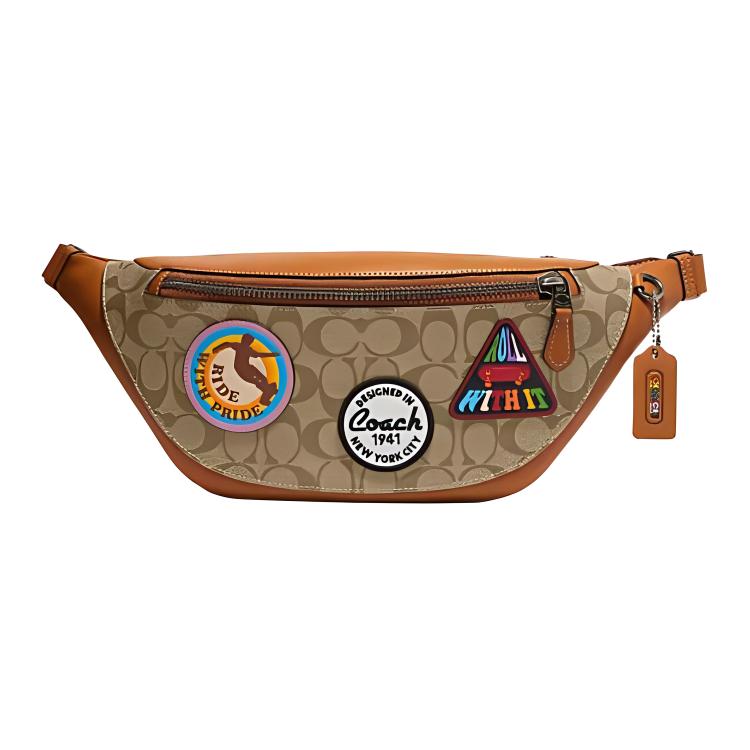 Coach Warren Belt Bag Signature Canvas Pride Patches Khaki Multi CJ513-QBE7V Basic Set (Bag+Dust Bag)
Coach Warren Belt Bag Signature Canvas Pride Patches Khaki Multi CJ513-QBE7V Basic Set (Bag+Dust Bag)