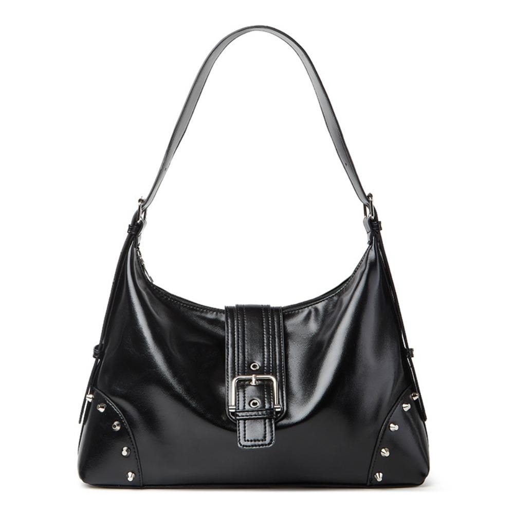 New Casual Women Rivet Shoulder Bag Large Capacity PU Leather Handbag Tote Bag Lightweight Underarm Bag Women Female чёрный
New Casual Women Rivet Shoulder Bag Large Capacity PU Leather Handbag Tote Bag Lightweight Underarm Bag Women Female чёрный
