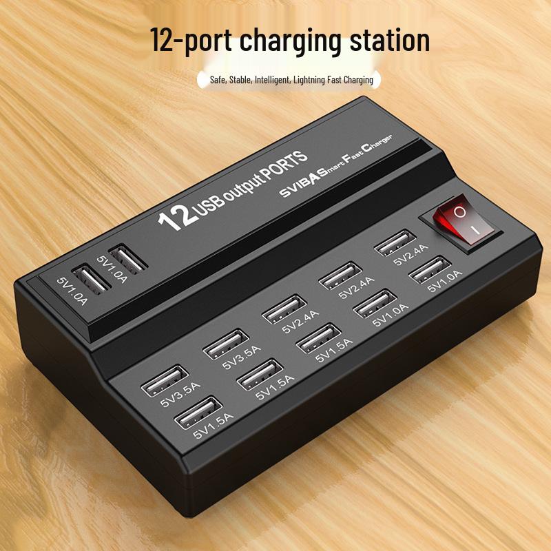 Multi-port USB Charger 5V 2A Fast Charge for Huawei, Apple, Xiaomi Phones UK Plug
Multi-port USB Charger 5V 2A Fast Charge for Huawei, Apple, Xiaomi Phones UK Plug