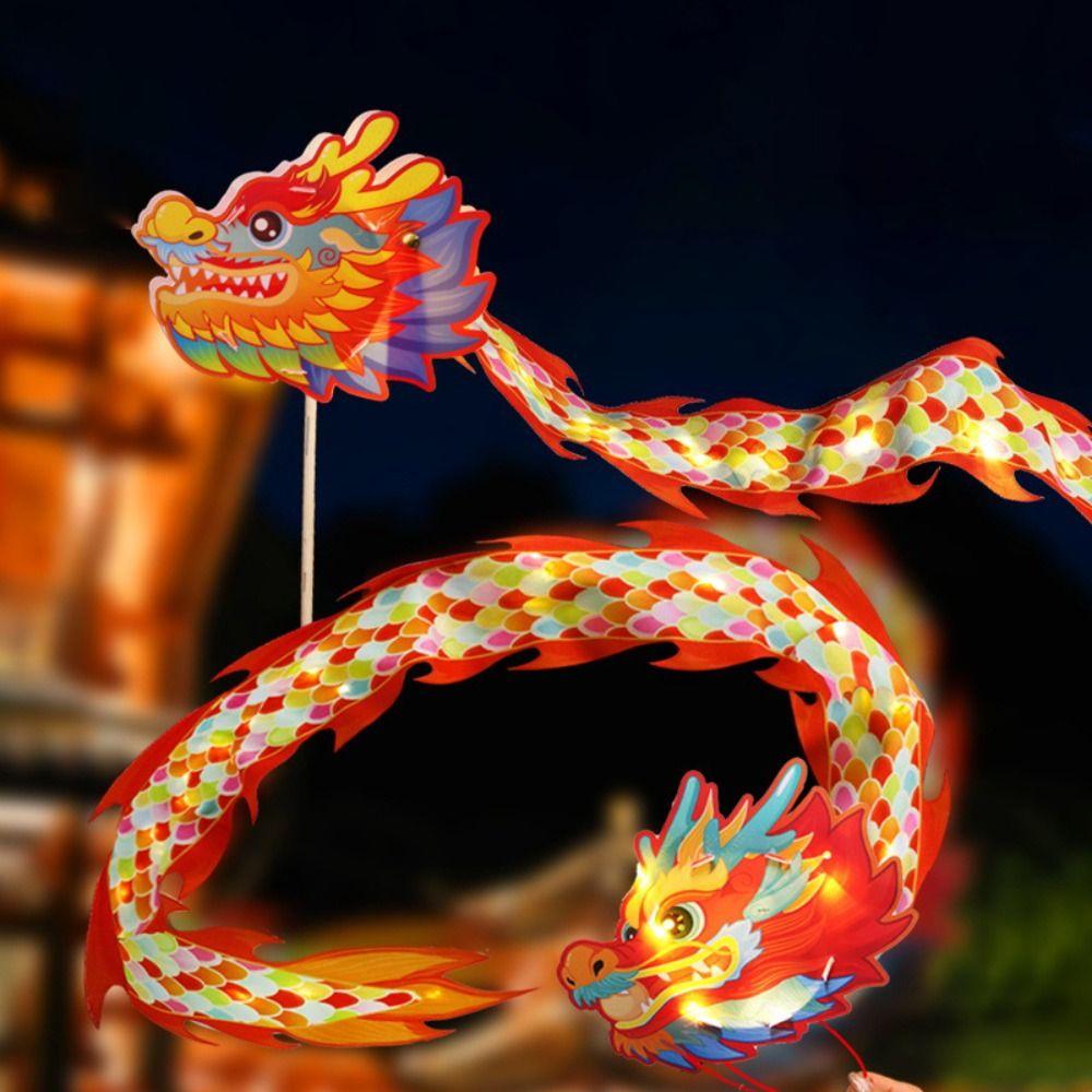 Fluttering Chinese Traditional Dragon Lamp Luminous Handheld Lantern Dancing Props Style A
Fluttering Chinese Traditional Dragon Lamp Luminous Handheld Lantern Dancing Props Style A