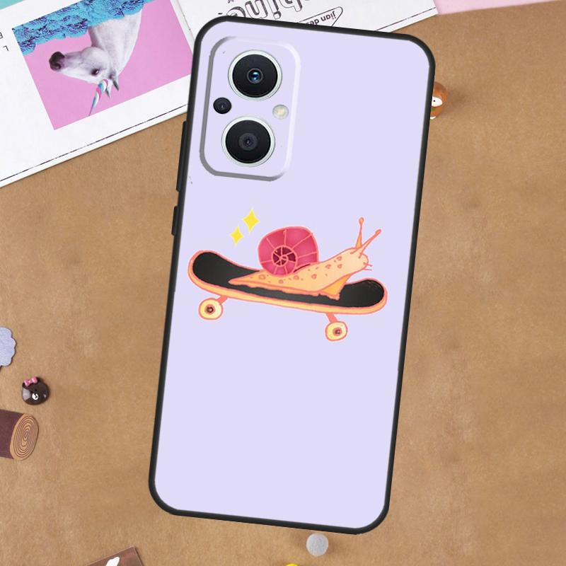 Cartoon Animal Snail For OPPO Reno 13F 11F 12F 14F 10 11 12 13 14 Pro 8T 7 8 Lite OPPO Find X9 X8 X6 X5 Pro Case OPPO Reno8 5G
Cartoon Animal Snail For OPPO Reno 13F 11F 12F 14F 10 11 12 13 14 Pro 8T 7 8 Lite OPPO Find X9 X8 X6 X5 Pro Case OPPO Reno8 5G