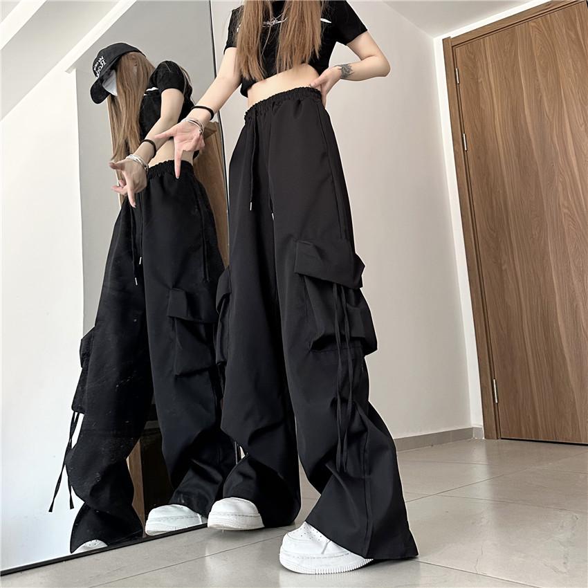 Women s Plus Size Retro Summer Cargo Pants - High Waist, Wide Leg, Loose Fit L чёрный
Women s Plus Size Retro Summer Cargo Pants - High Waist, Wide Leg, Loose Fit L чёрный
