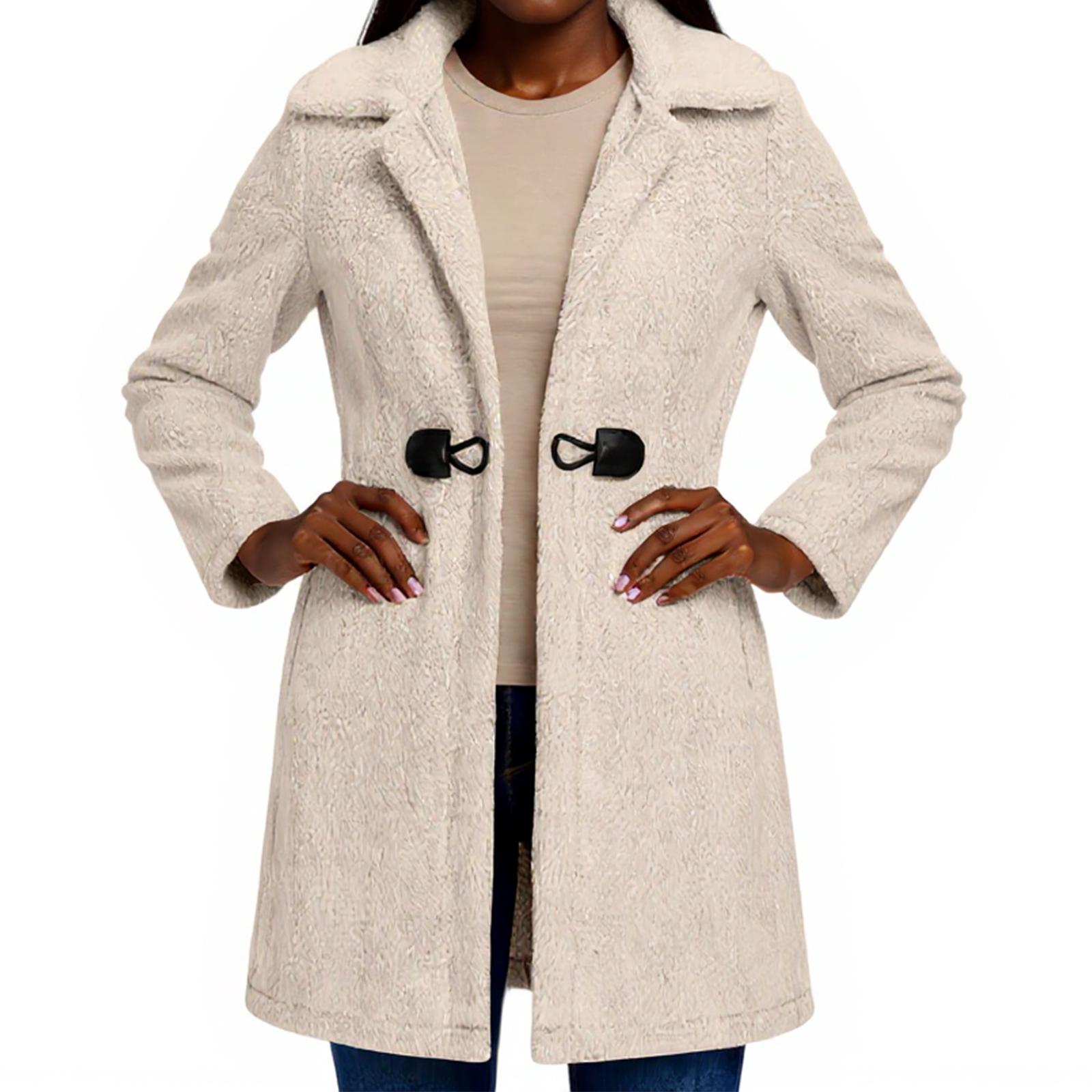 Women s Comfortable Casual And Fashionable V-neck Solid Color Warm Coat Jacket L бежевый
Women s Comfortable Casual And Fashionable V-neck Solid Color Warm Coat Jacket L бежевый