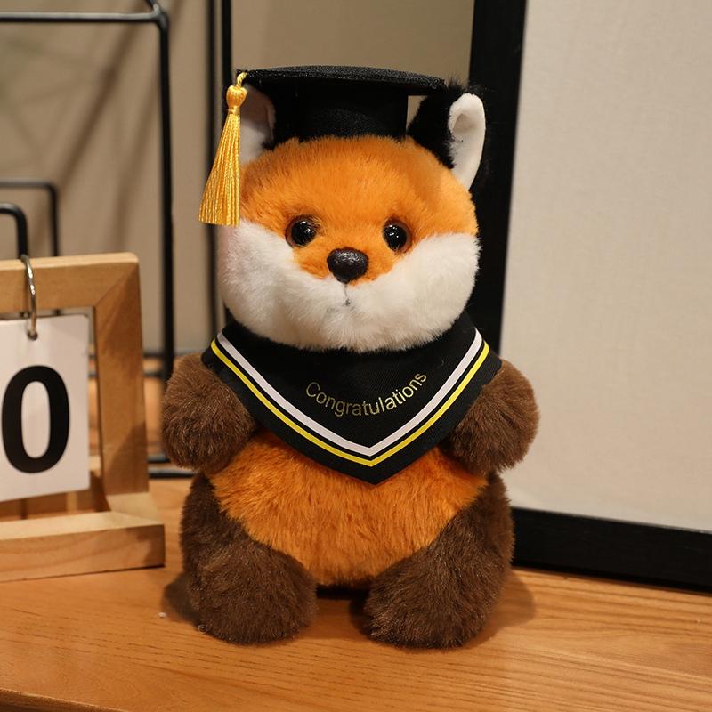 20cm Doctor Plush Toy Graduation Gift Husky Fox Panda Stuffed Animals Super Soft Cute Cuddly Companion Ornament 20cm
20cm Doctor Plush Toy Graduation Gift Husky Fox Panda Stuffed Animals Super Soft Cute Cuddly Companion Ornament 20cm