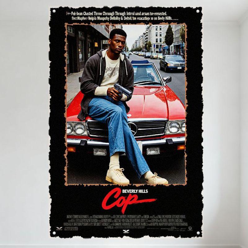 Beverly Hills Cop Movie Metal Tin Sign Vintage Comedy Action Film Poster Plaque for Bar Cafe Home Office Wall Decor 20x30cm(7.8x11.8inch)
Beverly Hills Cop Movie Metal Tin Sign Vintage Comedy Action Film Poster Plaque for Bar Cafe Home Office Wall Decor 20x30cm(7.8x11.8inch)