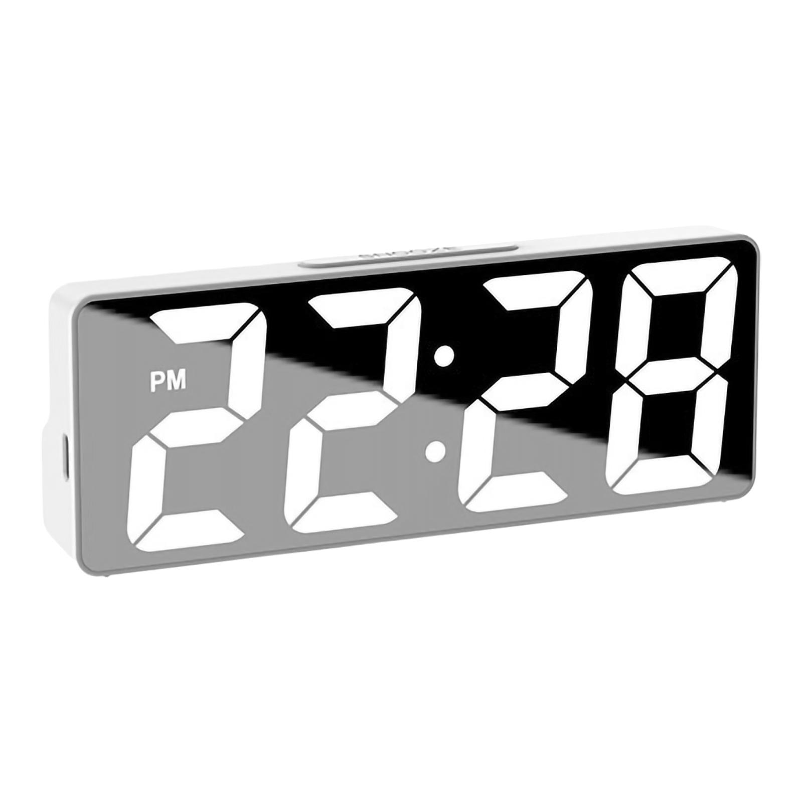 Multi-Function LED Electronics Alarm Clock Two Display Modes with Snooze Night Mode Table Clock USB Rechargeable Digital Clock
Multi-Function LED Electronics Alarm Clock Two Display Modes with Snooze Night Mode Table Clock USB Rechargeable Digital Clock