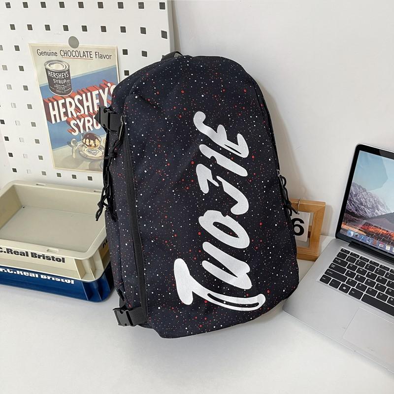 Backpack Large Capacity Travel Backpack Trend High Value Personalized Student School Bag чорний
Backpack Large Capacity Travel Backpack Trend High Value Personalized Student School Bag чорний