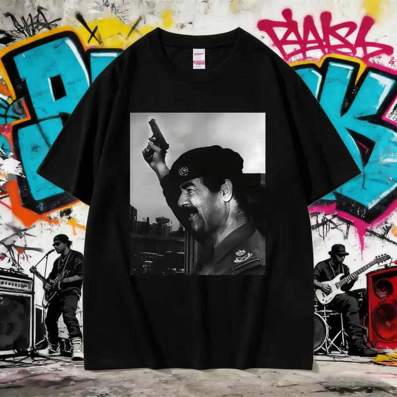 2026 Summer Saddam Hussein with Gun Funny Meme T-shirts Men Women Fashion Oversized Unisex 100% Pure Cotton Printed T-shirt S разноцветный
2026 Summer Saddam Hussein with Gun Funny Meme T-shirts Men Women Fashion Oversized Unisex 100% Pure Cotton Printed T-shirt S разноцветный