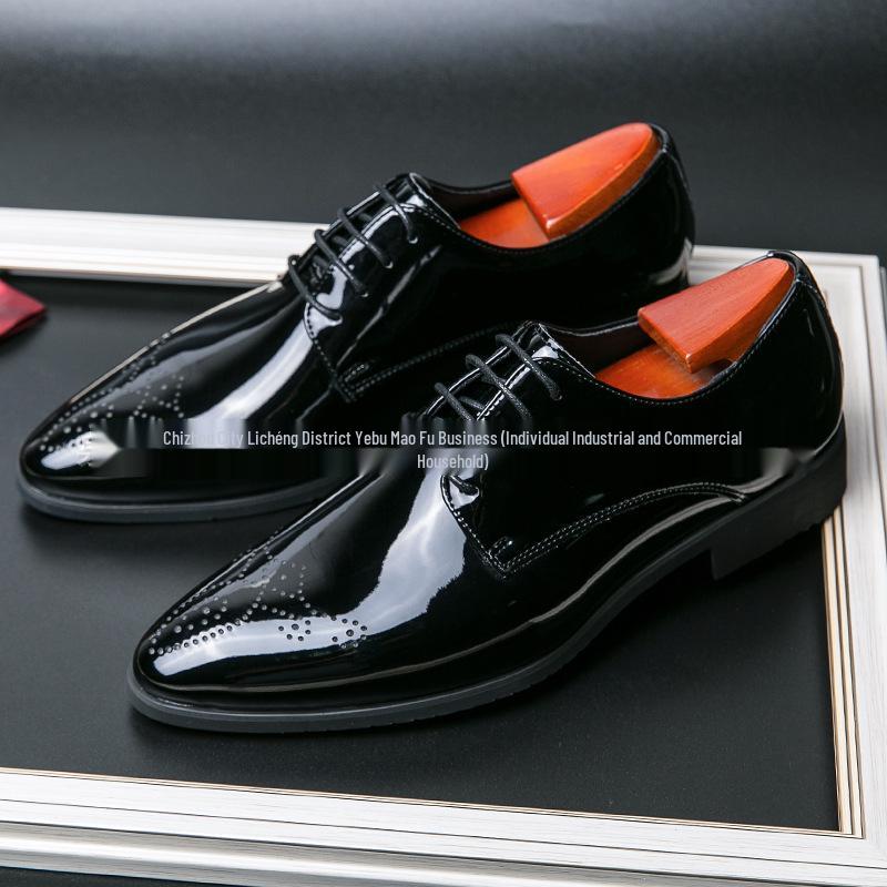 Men s Autumn Shiny Pointed-Toe Carved Leather Shoes - Large Size, Formal and Casual, European & American Style 42 чёрный
Men s Autumn Shiny Pointed-Toe Carved Leather Shoes - Large Size, Formal and Casual, European & American Style 42 чёрный